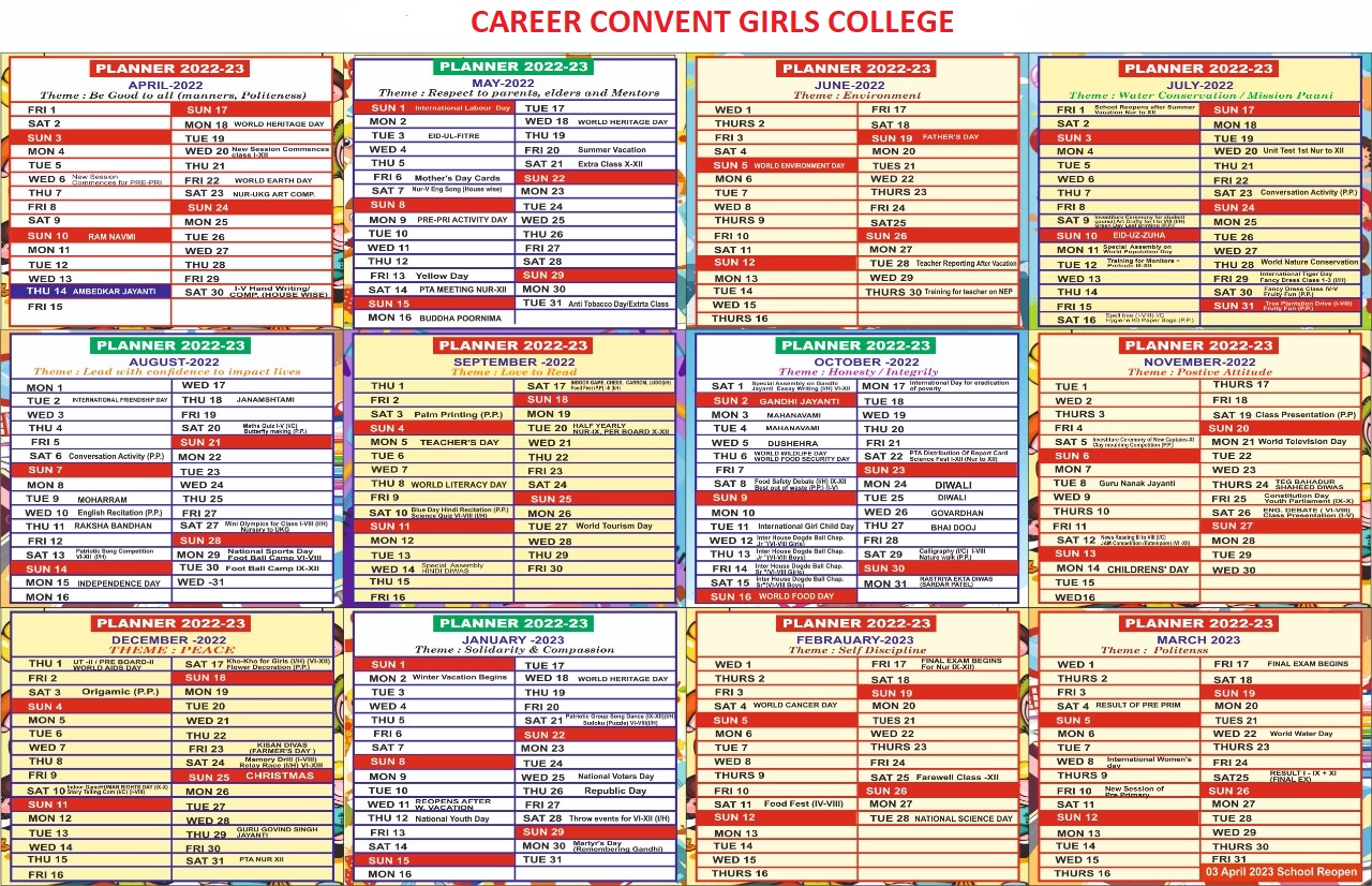School Assembly : Career Convent Girls College